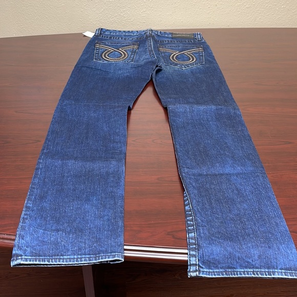 🕳NWT Big Star Union Vintage Jeans Thick Stitch Embroidered - Picture 5 of 10